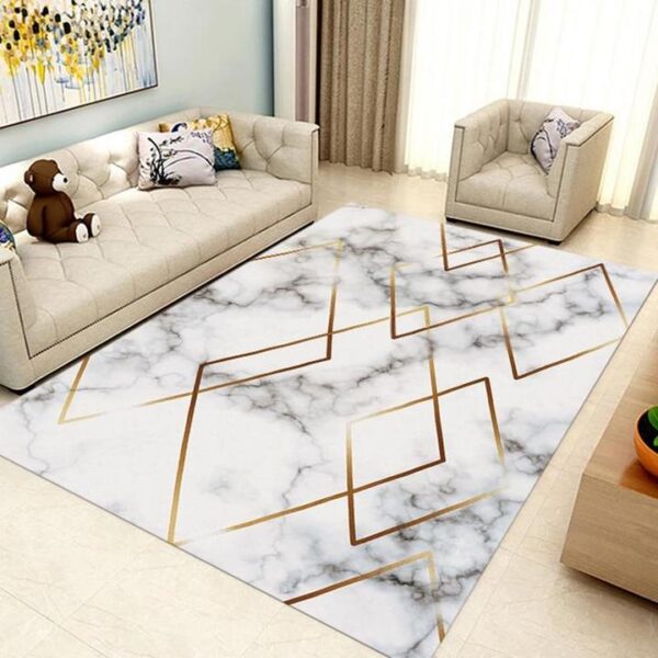 Nordic Marble Texture Carpet