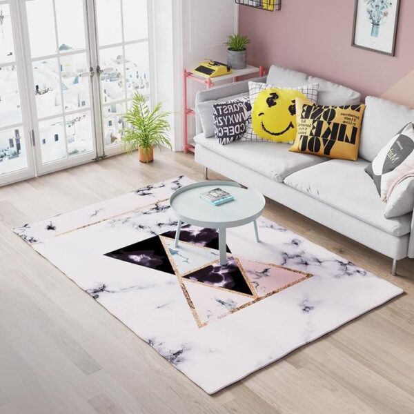 Nordic Marble Texture Carpet - Image 17