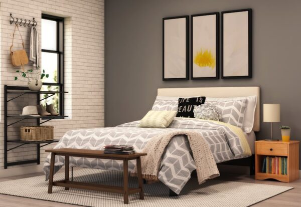 Upholstered Panel Headboard - Image 3