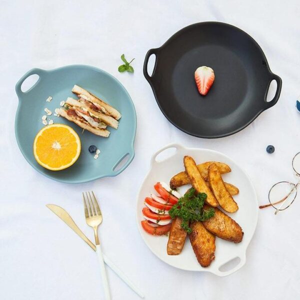 Double Handle Dinner Plates - Image 7