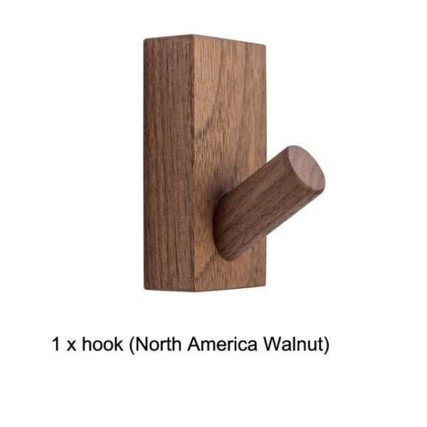 Nordic Wooden Coat Hook - Image 3