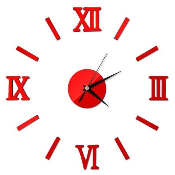 DIY Acrylic Wall Sticker Clock - Image 4
