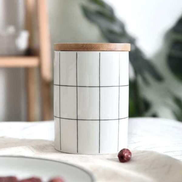 Japan Style Ceramic Airtight Storage Tank
