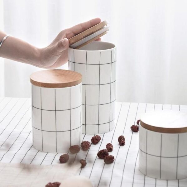 Japan Style Ceramic Airtight Storage Tank - Image 7