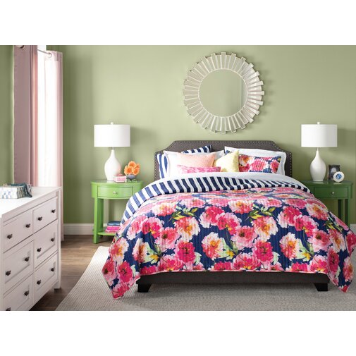 Kyara upholstered on sale standard bed