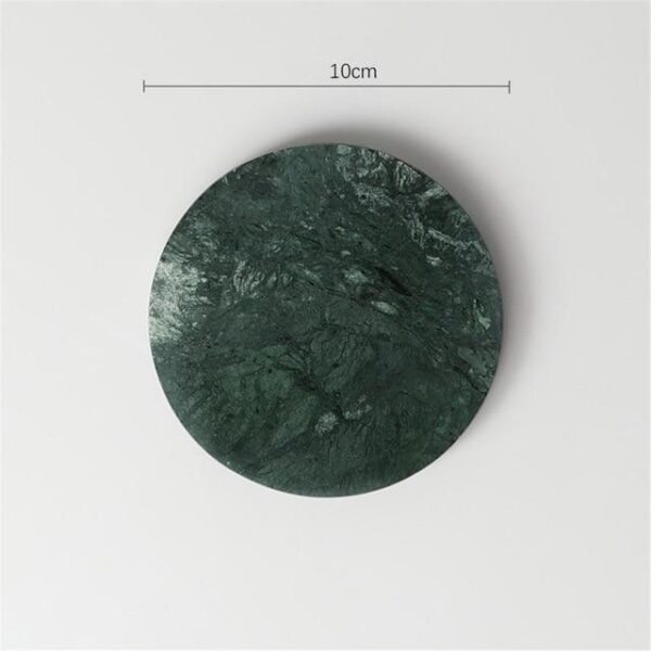 Minimalist Marble Pattern Office Table Storage Plate - Image 3