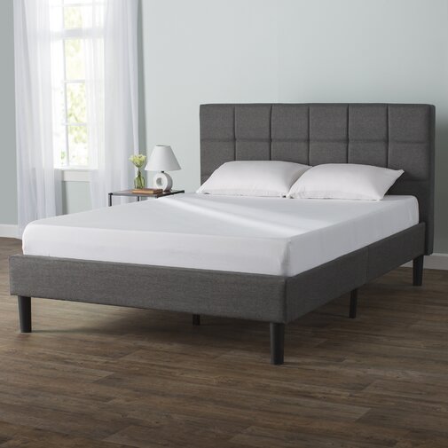 Colby tufted store upholstered platform bed