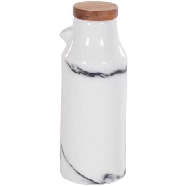 Ceramic Salt And Pepper Oil Bottle and Shaker - Image 4