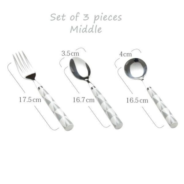 Minimalist Stainless Steel Cutlery - Image 2