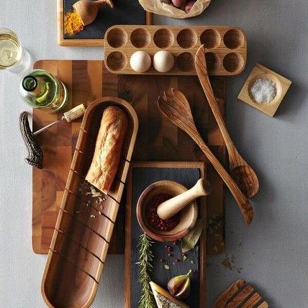 Wooden Egg Storage Box