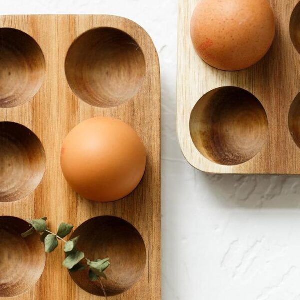 Wooden Egg Storage Box - Image 3