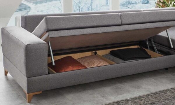 Astana Bed Modern Corner Sofa Set Content - Image 2