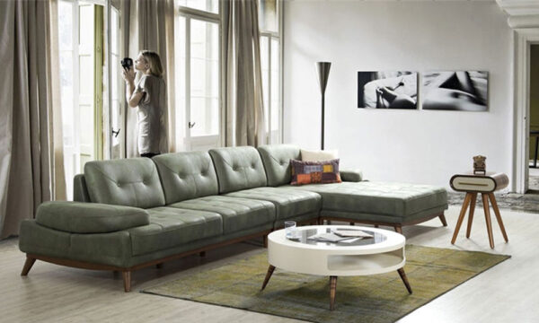 Duru Relax Modern Corner Sofa Set Content