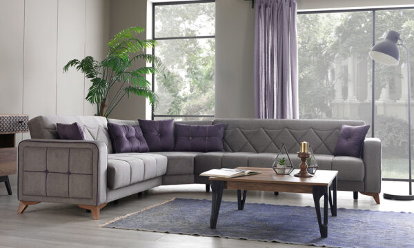 Ege Modern Corner Sofa Set Content - Image 3