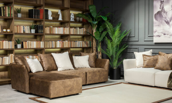 Genona Modern Corner Sofa Set Content - Image 3