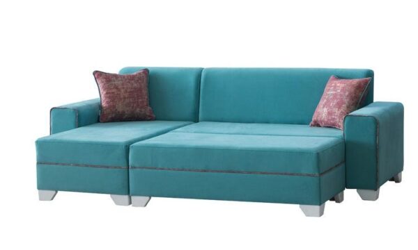 Lara Modern Corner Sofa Set Content - Image 4