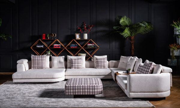 Legois  Bed Modern  Corner Sofa Set Content - Image 4