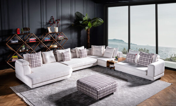 Legois  Bed Modern  Corner Sofa Set Content