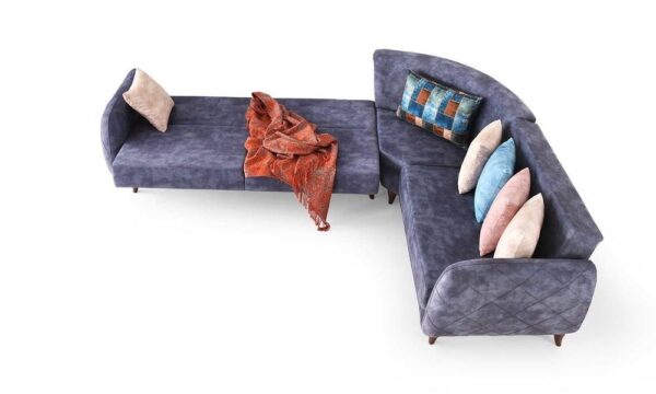 Lindac Modern Corner Sofa Set Content - Image 3