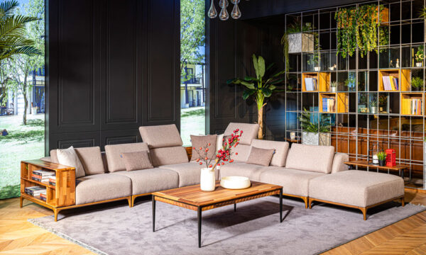 Lounge Modern Corner Sofa Set