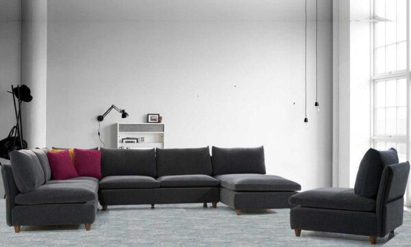 Milano Modern Corner Sofa Set Content