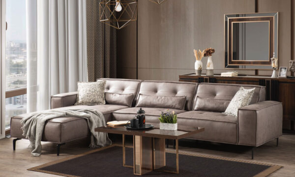 Neron Modern Corner Sofa Set