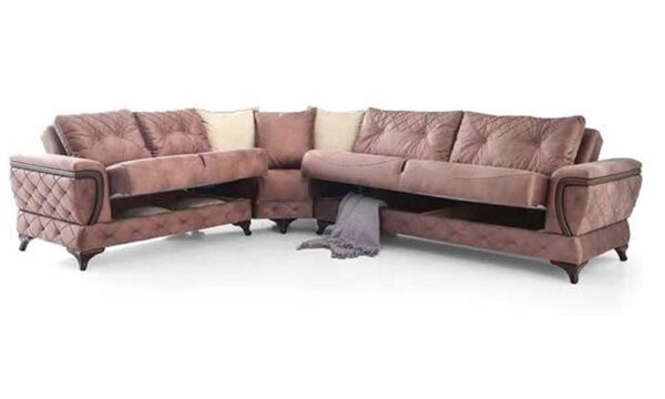 Palmira Lemon Corner Sofa Set - Image 3