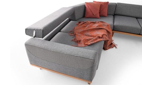 Contents of Modern Corner Sofa Set with Rio Mechanism - Image 6