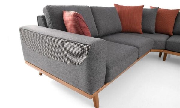 Contents of Modern Corner Sofa Set with Rio Mechanism - Image 4