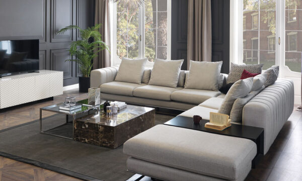 Soft Modern Corner Sofa Set Content - Image 2