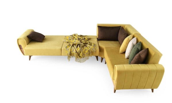 Violet Bed Modern Corner Sofa Set Content - Image 3