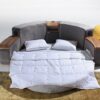 Alisca Luxury Round Bed With Smart features & Bluetooth Speakers