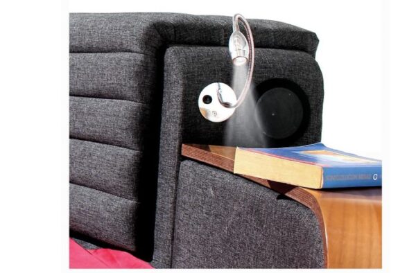 Arrius Luxury Round Bed With Smart features & Bluetooth Speakers - Image 3