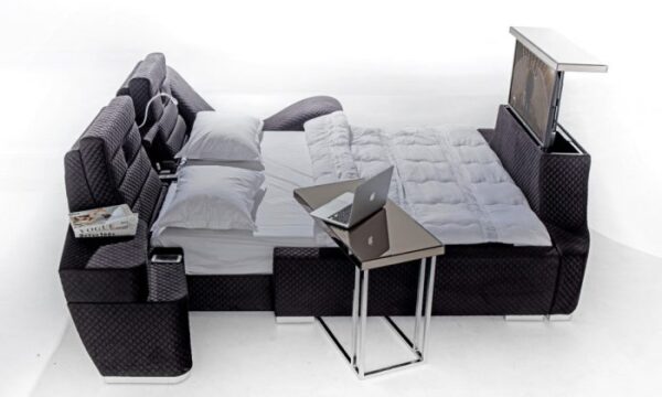 Ultimate V20-C Smart Bed with Massage Chair, Speakers and TV Mechanism - Image 2