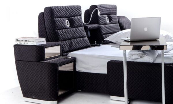 Ultimate V20-C Smart Bed with Massage Chair, Speakers and TV Mechanism - Image 7