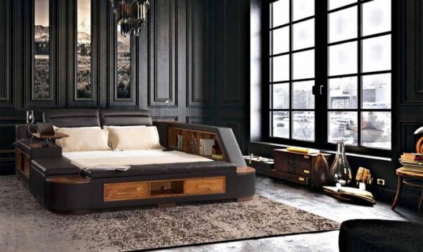 Ultimate X250 Smart Bed – Black Leather - Image 3