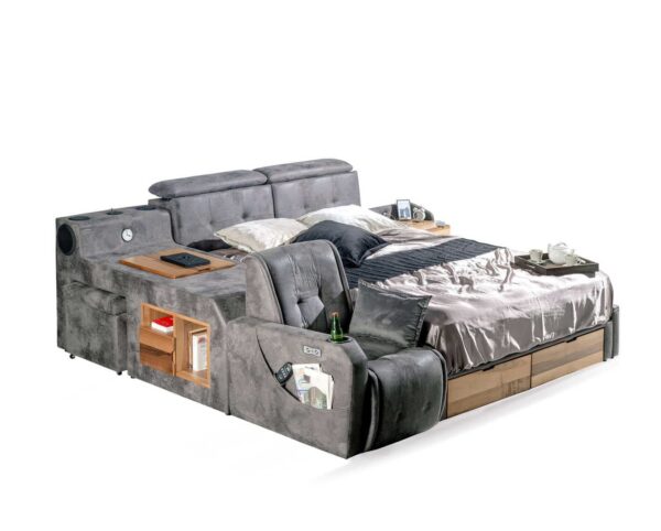 Kudy Smart Bed with Massaging Recliner Chair