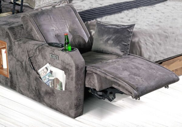Kudy Smart Bed with Massaging Recliner Chair - Image 3