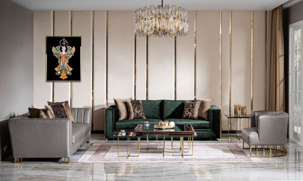 Asiatic modern sofa set
