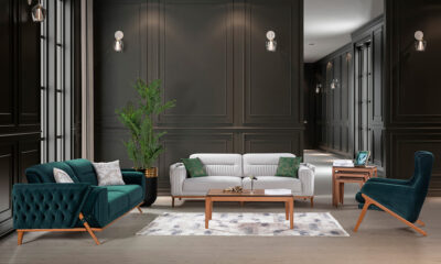 Brooklyn Modern Sofa Set
