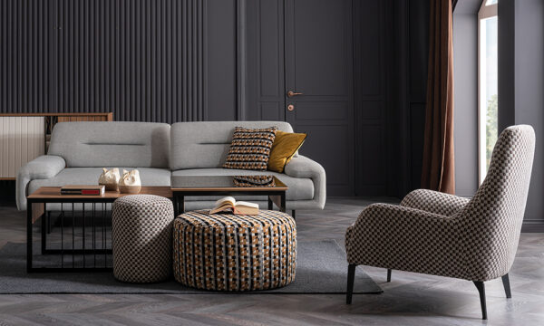 Charlotte Modern Sofa Set - Image 2