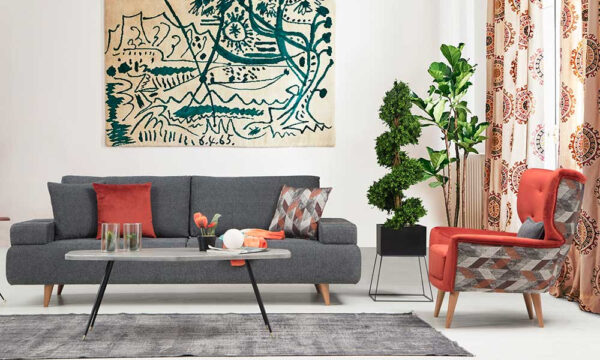 Chloe Modern Sofa Set - Image 2