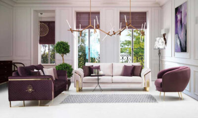 Coral Modern Sofa Set
