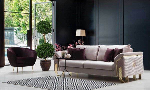 Coral Modern Sofa Set - Image 2