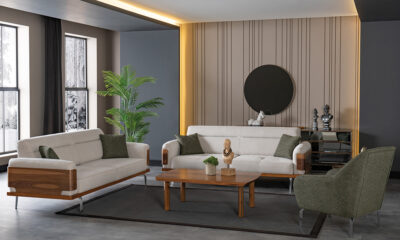 Delfino modern sofa set