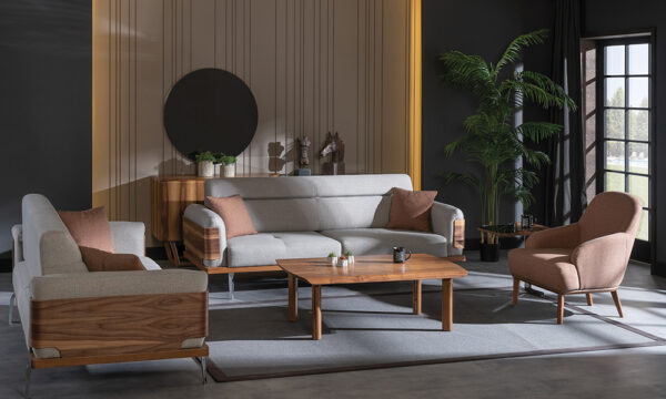Delfino modern sofa set - Image 2