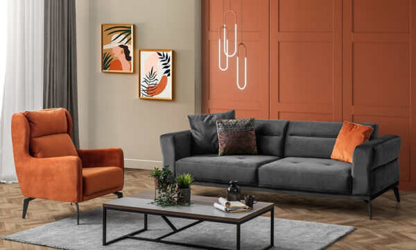 Emms Modern Sofa Set - Image 2