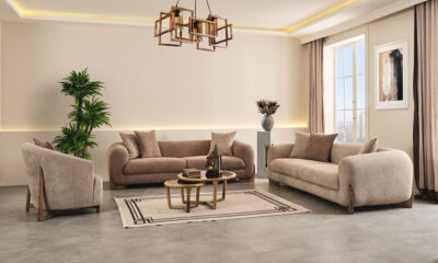 Extention modern sofa set