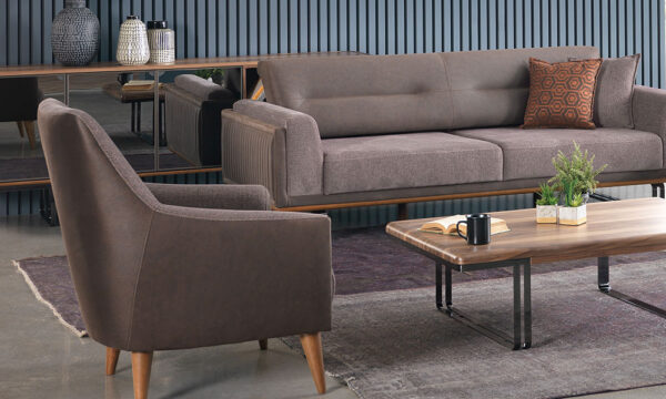 Kingston modern sofa set - Image 3
