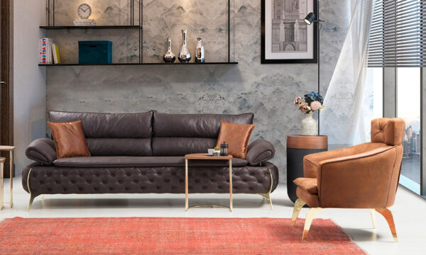 Lexi Modern Sofa Set - Image 2